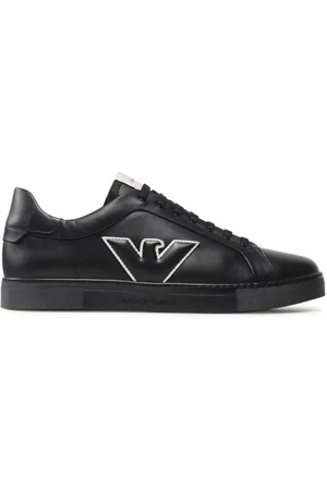 Emporio Armani Hombre, Zapatos, Negro, Talla: 41 1/2 EU