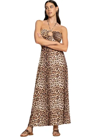 4GIVENESS Mujer, Vestidos, Marrón, Talla: S