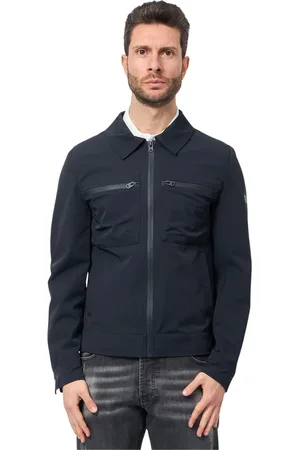 YES ZEE BY ESSENZA Hombre, Chaquetas, Azul, Talla: XL