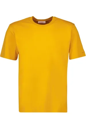 Orlebar Brown Hombre, Camisetas, Naranja, Talla: L