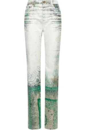 Roberto Cavalli Mujer, Vaqueros, Verde, Talla: S