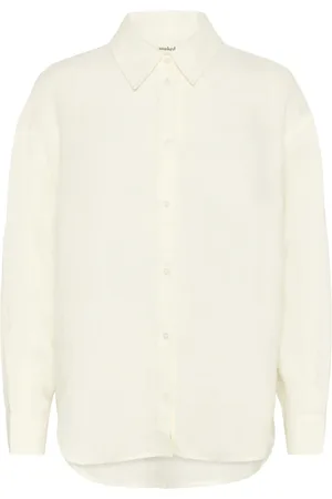Soaked in Luxury Mujer, Blusas y Camisas, Blanco, Talla: S