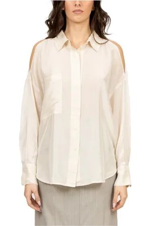 TELA Mujer, Blusas y Camisas, Blanco, Talla: M