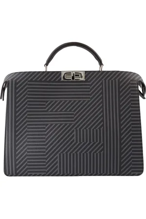 Fendi Hombre, Bolsos, Gris, Talla: ONE Size