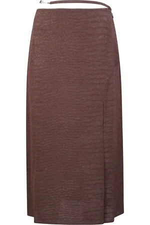 Jacquemus Mujer, Faldas, Marrón, Talla: M