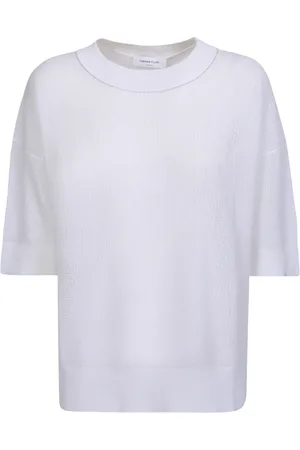 Fabiana Filippi Mujer, Camisetas, Blanco, Talla: M