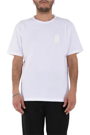 Mauro Grifoni Hombre, Camisetas, Blanco, Talla: L