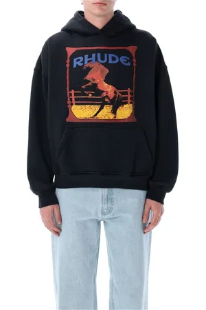 Rhude Hombre, Sudaderas, Negro, Talla: M