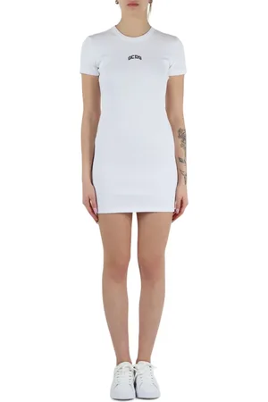 GCDS Mujer, Vestidos, Blanco, Talla: S