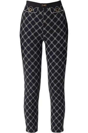 Elisabetta Franchi Mujer, Pantalones, Negro, Talla: L