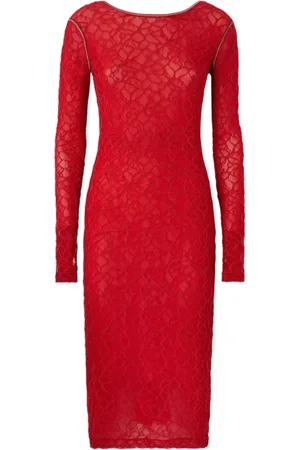 Pinko Mujer, Vestidos, Rojo, Talla: M