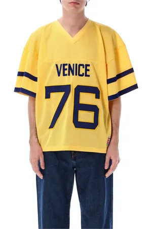 ERL Hombre, Camisetas, Amarillo, Talla: M
