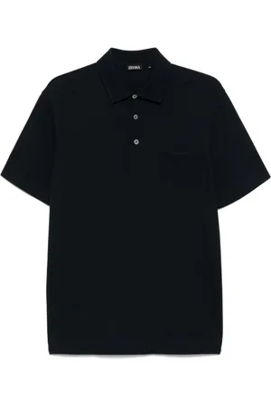 Ermenegildo Zegna Hombre, Camisetas, Azul, Talla: 3XL