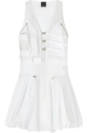 Pinko Mujer, Vestidos, Blanco, Talla: M