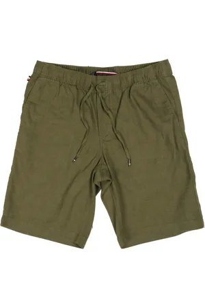 Tommy Hilfiger Hombre, Pantalones cortos, Verde, Talla: W30