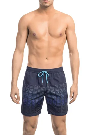 Bikkembergs Hombre, Trajes de baño, Azul, Talla: S