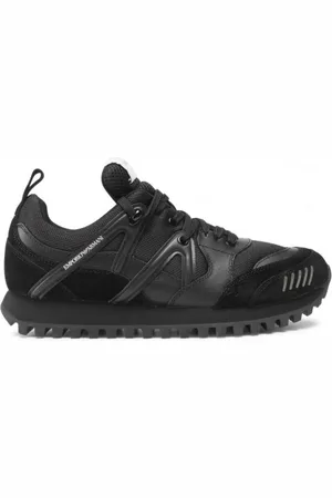 Emporio Armani Hombre, Zapatos, Negro, Talla: 41 1/2 EU