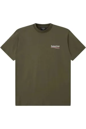 Balenciaga Hombre, Camisetas, Verde, Talla: M
