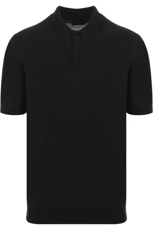 Roberto Collina Hombre, Camisetas, Negro, Talla: XL