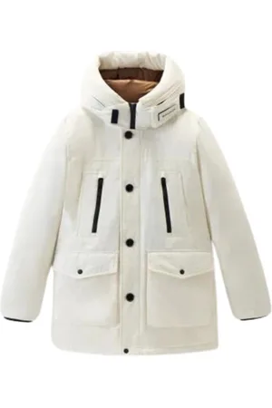 Woolrich Hombre, Chaquetas, Blanco, Talla: L