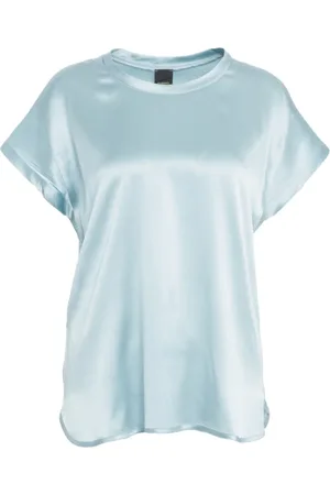Pinko Mujer, Camisetas, Azul, Talla: M