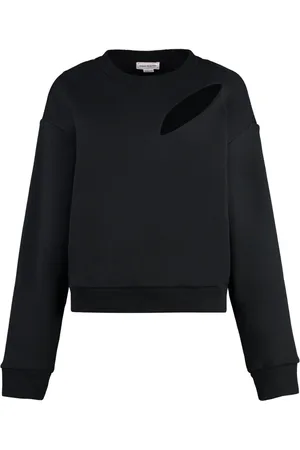 Alexander McQueen Mujer, Sudaderas, Negro, Talla: S