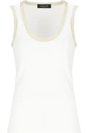 Fabiana Filippi Mujer, Camisetas, Blanco, Talla: S