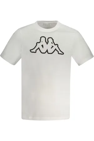 Kappa Hombre, Camisetas, Blanco, Talla: M