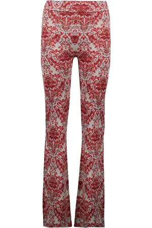 Paco rabanne Mujer, Pantalones, Rojo, Talla: S