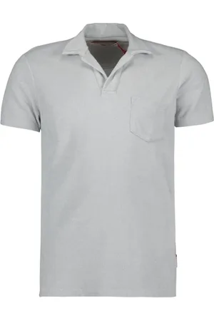 Orlebar Brown Hombre, Camisetas, Gris, Talla: L