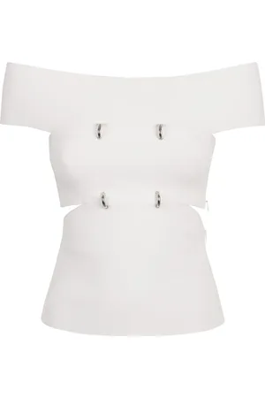 Alexander McQueen Mujer, Blusas y Camisas, Blanco, Talla: S