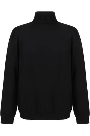 Roberto Collina Hombre, Jerseys, Negro, Talla: S