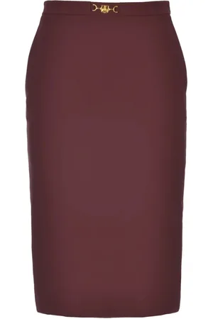 Elisabetta Franchi Mujer, Faldas, Rojo, Talla: 2XL