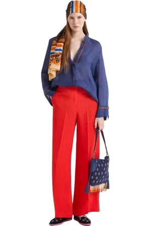 Maliparmi Mujer, Pantalones, Rojo, Talla: XL