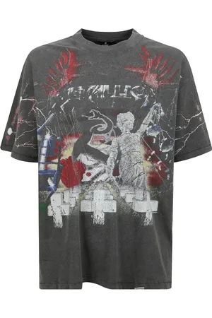 Represent Hombre, Camisetas, Gris, Talla: XL
