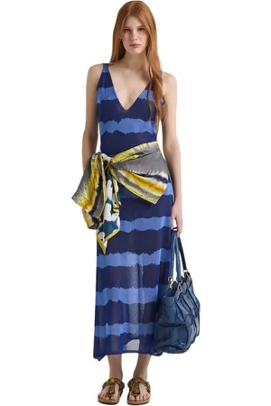 Maliparmi Mujer, Vestidos, Azul, Talla: XS