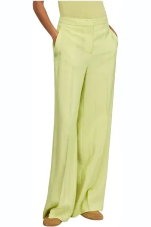 SEMICOUTURE Mujer, Pantalones, Verde, Talla: L