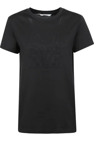 Max Mara Mujer, Camisetas, Negro, Talla: S