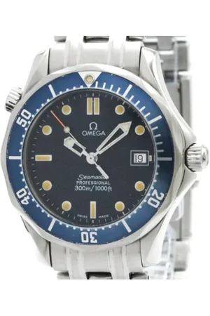 Omega Hombre, De segunda mano, Azul, Talla: ONE Size