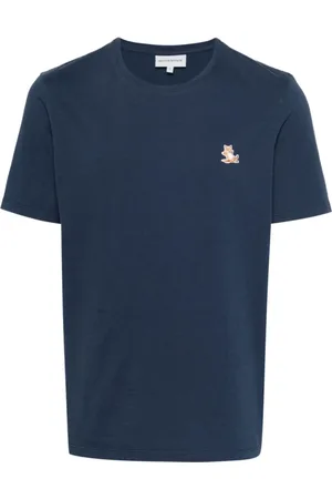 Maison Kitsuné Hombre, Camisetas, Azul, Talla: L