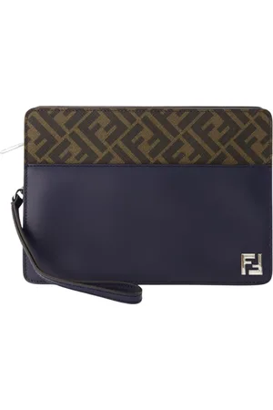 Fendi Hombre, Bolsos, Azul, Talla: ONE Size