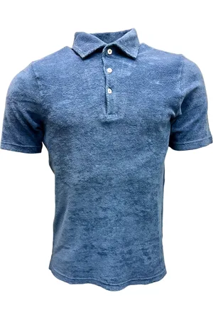 Gran Sasso Hombre, Camisetas, Azul, Talla: 3XL