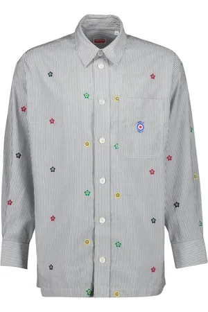 Kenzo Hombre, Camisas, Gris, Talla: S