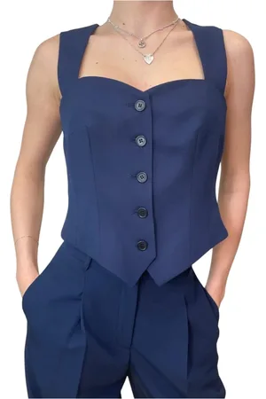 Liu Jo Mujer, Chaquetas, Azul, Talla: S