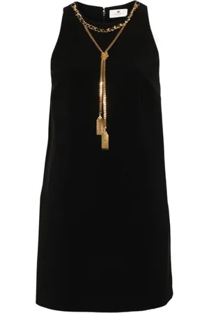 Elisabetta Franchi Mujer, Vestidos, Negro, Talla: S