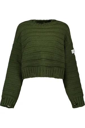 Maison Margiela Mujer, Jerseys, Verde, Talla: M
