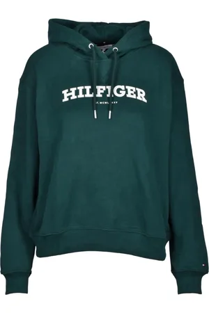 Tommy Hilfiger Mujer, Sudaderas, Verde, Talla: XL