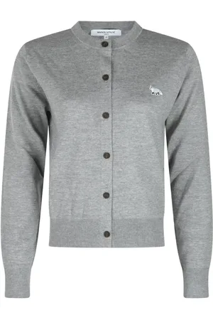 Maison Kitsuné Mujer, Jerseys, Gris, Talla: XS