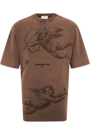 DIEGO VENTURINO Hombre, Camisetas, Marrón, Talla: M