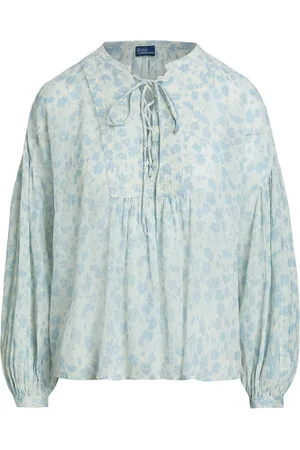 Ralph Lauren Mujer, Blusas y Camisas, Verde, Talla: L